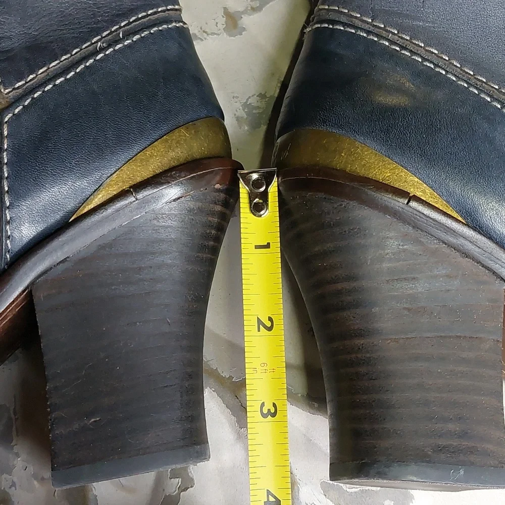 Lucky Brand Elena Boot In Blue 8.5 - Picture 4 of 16